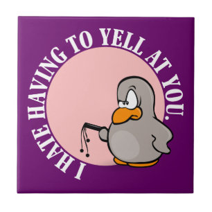 Azulejo De Cerâmica Eu deio-o quando você me faz gritar em você