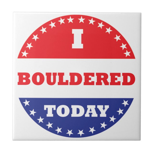 Azulejo De Cerâmica Eu Engordei Hoje (Frente)