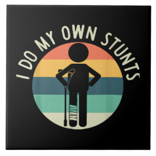 Azulejo De Cerâmica eu faço minhas próprias cenas de ação