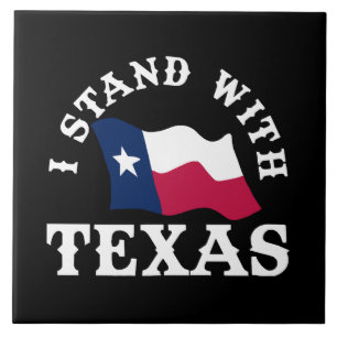 Azulejo De Cerâmica Eu Fico Com o Texas