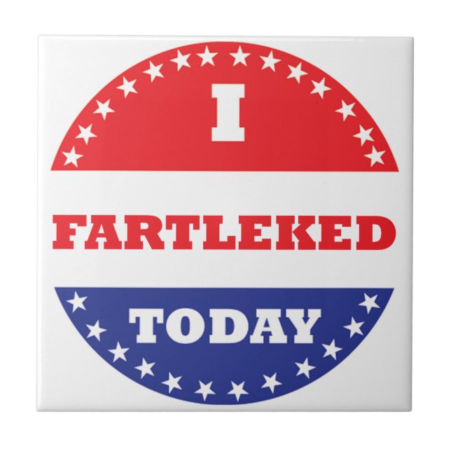 Azulejo De Cerâmica Eu fiz Fartlek hoje (Frente)