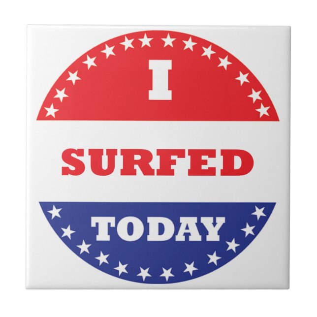 Azulejo De Cerâmica Eu Sobrevivi Hoje (Frente)