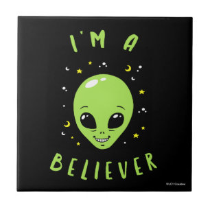 Azulejo De Cerâmica Eu sou um crente