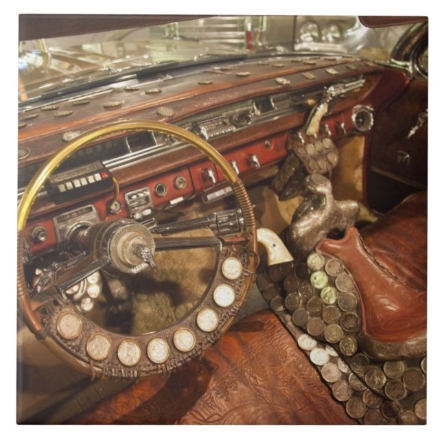 Azulejo De Cerâmica EUA, Alabama, Tuscumia. Alabama Music Hall, 2 (Frente)