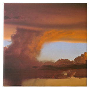 Azulejo De Cerâmica EUA, Arizona, Grand Canyon NP. criadas do pôr do s