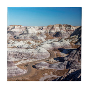 Azulejo De Cerâmica EUA, Arizona, Parque Nacional da Floresta Petrific