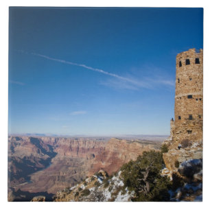 Azulejo De Cerâmica EUA, Arizona, Parque Nacional do Grand Canyon. Des