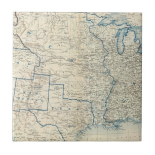 Azulejo De Cerâmica EUA dezembro de 1860