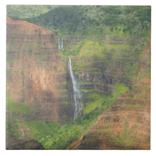 Azulejo De Cerâmica EUA, Havaí, Kauai, Waimea, Waimea Canyon