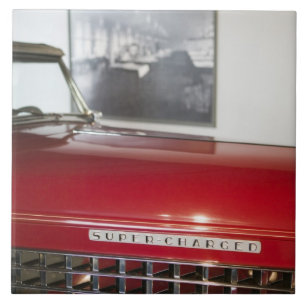 Azulejo De Cerâmica EUA, Indiana, castanho-aloirado: