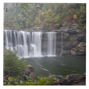 Azulejo De Cerâmica EUA - Kentucky. Cumberland Falls no