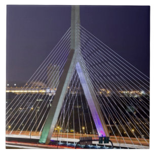 Azulejo De Cerâmica EUA, Massachusetts, Boston. Leonard Zakim