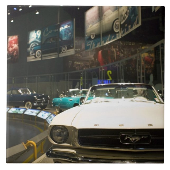 Azulejo De Cerâmica EUA, Michigan, Detroit: Excursão da fábrica do (Frente)