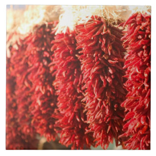 Azulejo De Cerâmica EUA, Novo México, Papais noeis Fe: Centros Fe, 3