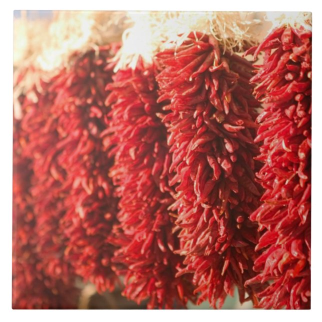 Azulejo De Cerâmica EUA, Novo México, Papais noeis Fe: Centros Fe, 3 (Frente)