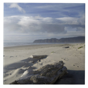 Azulejo De Cerâmica EUA, Oregon, Dunas de Areia e Oceano, Pacific City