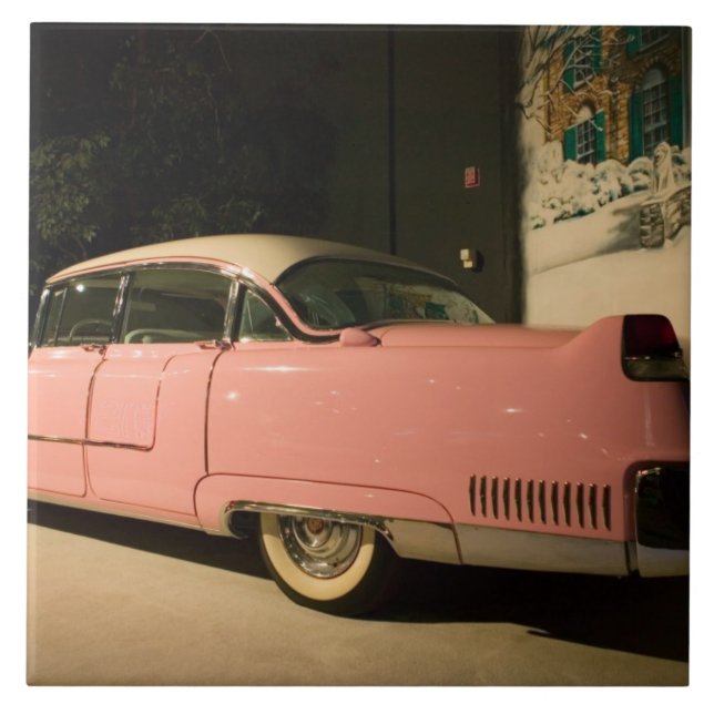 Azulejo De Cerâmica EUA, Tennessee, Memphis, Elvis Presley 3 (Frente)