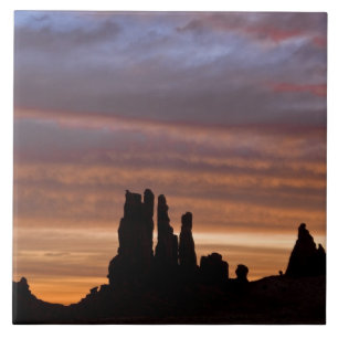 Azulejo De Cerâmica EUA, Utah, Parque Nacional Monument Valley. 2