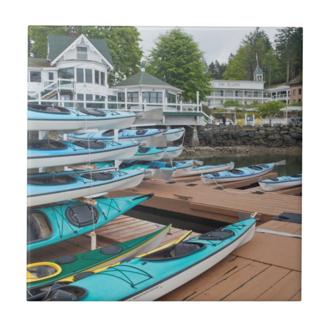 Azulejo De Cerâmica EUA, Washington, Ilhas San Juan (Frente)