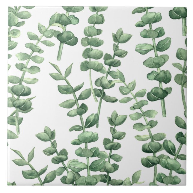 Azulejo De Cerâmica Eucalipto 1 (Frente)