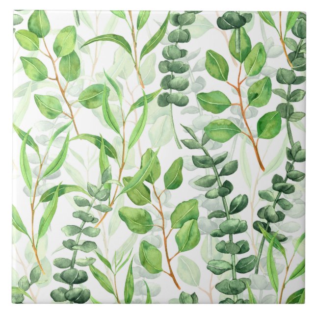 Azulejo De Cerâmica Eucalyptus (Frente)