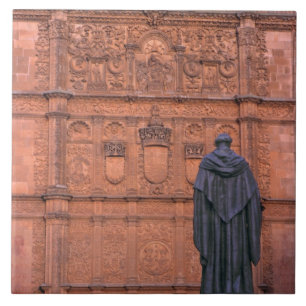 Azulejo De Cerâmica Europa, Espanha, Salamanca. Brasões e