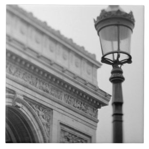 Azulejo De Cerâmica Europa, França, Paris. Arco do Triunfo e