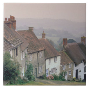 Azulejo De Cerâmica Europa, Inglaterra, Dorset, Gold Hill, Shaftesbury