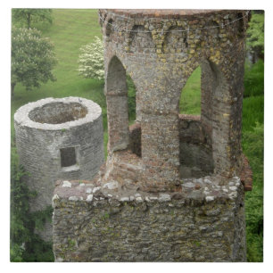 Azulejo De Cerâmica Europa, Irlanda, Castelo de Blarney. ESTA IMAGEM