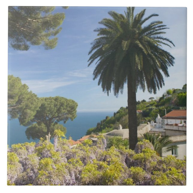 Azulejo De Cerâmica Europa, Itália, Campânia (Costa Amalfi), (Frente)