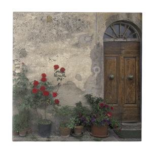 Azulejo De Cerâmica Europa, Itália, Toscana, Chianti, porta toscana