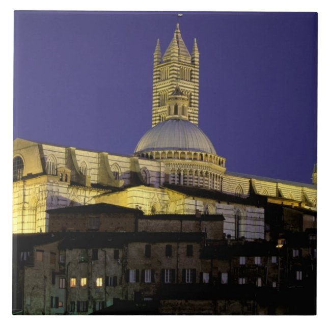 Azulejo De Cerâmica Europa, Itália, Toscana, Siena. século 13 (Frente)