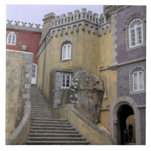 Azulejo De Cerâmica Europa, Portugal, Sintra. Pena Nacional 2