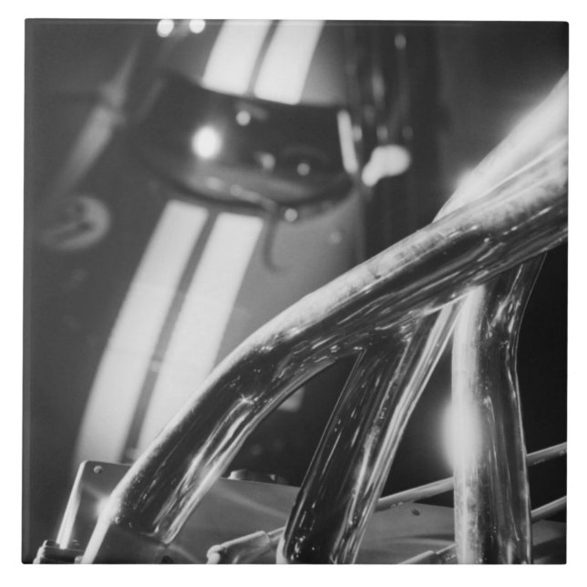 Azulejo De Cerâmica Europa, Suiça, Genebra. Show Automóvel de Genebra; (Frente)