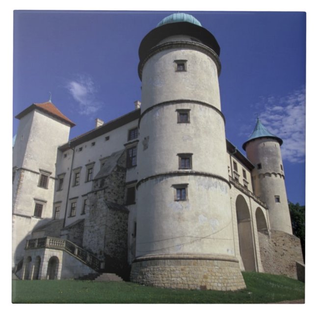 Azulejo De Cerâmica EUROPE, Polônia, Carpathian Mts., Nowy Wisnicz (Frente)
