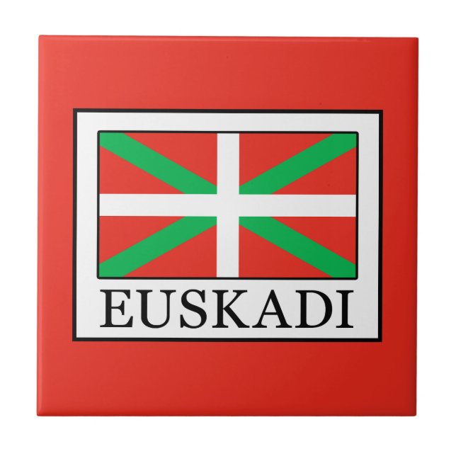 Azulejo De Cerâmica Euskadi (Frente)