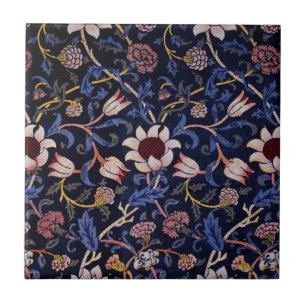 Azulejo De Cerâmica Evenlode, famoso padrão de William Morris,