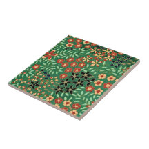 Evoke Serenity: Floral Verde Japonês