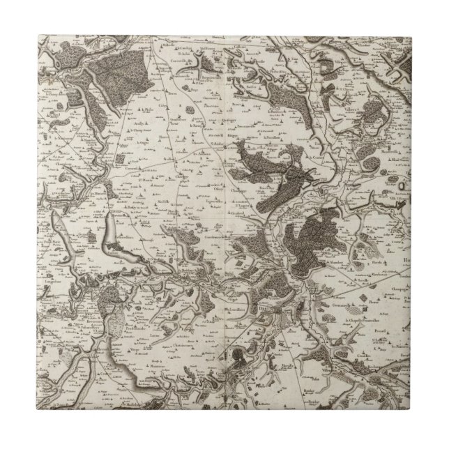 Azulejo De Cerâmica Evreux, Dreux (Frente)
