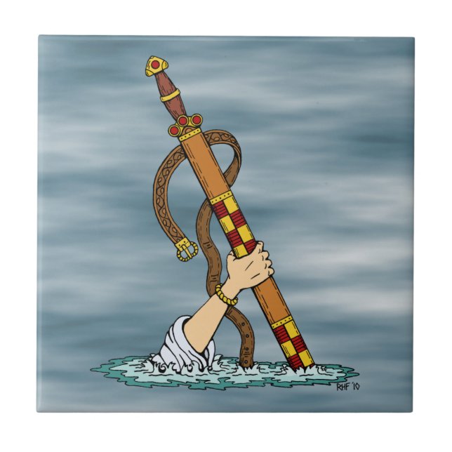 Azulejo De Cerâmica Excalibur (Frente)