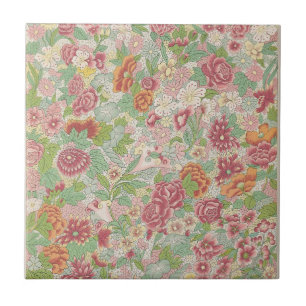 Azulejo De Cerâmica Exemplos de comida chinesa, Pl.77 por Owen Jones