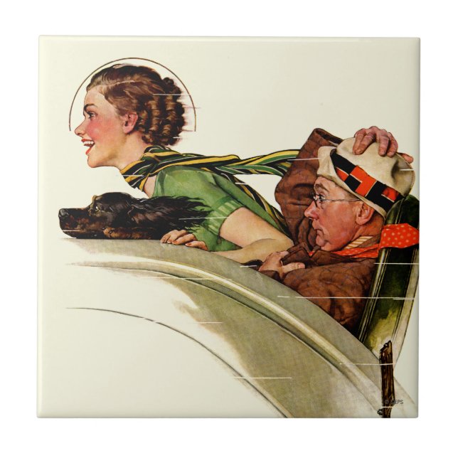 Azulejo De Cerâmica Exhilaration (Frente)