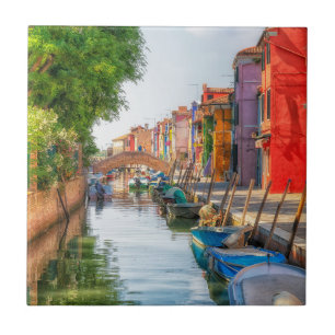 Azulejo De Cerâmica Explore o Charme Vibrante de Burano