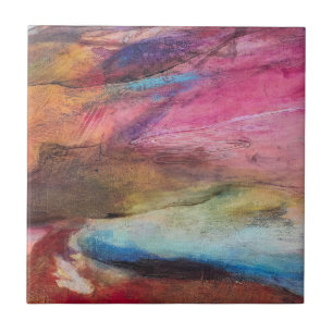 Azulejo De Cerâmica Expressão Fuchsia