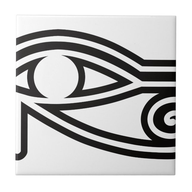 Azulejo De Cerâmica Eye_of_Horus (Frente)