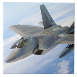 Azulejo De Cerâmica F-22 Jato Militar Raptor