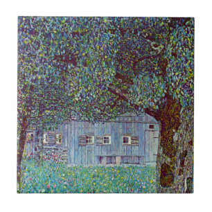 Azulejo De Cerâmica Fábrica do Alto Áustria por Gustav Klimt