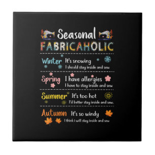 Azulejo De Cerâmica Fabricaholic Primavera de inverno outono