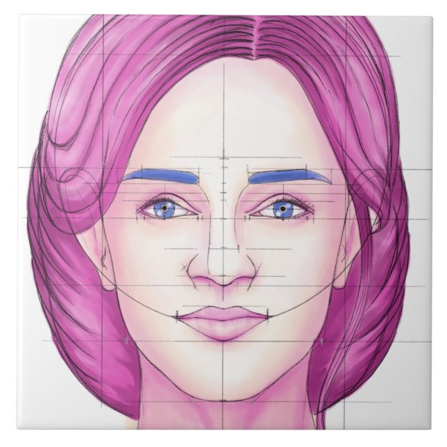 Azulejo De Cerâmica Face 32 (Frente)