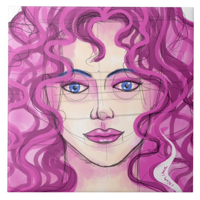 Azulejo De Cerâmica Face 7 (Frente)